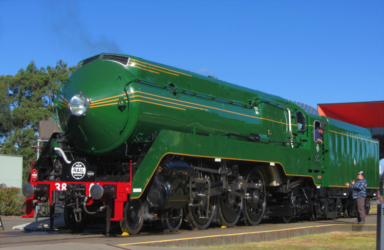 Steam Locomotives Down Under - 3801
