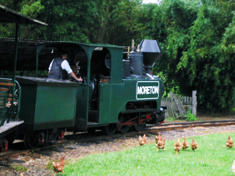 A person driving a small train

Description automatically generated with low confidence
