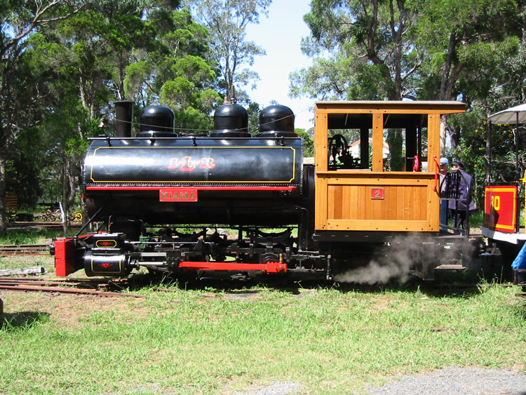 Preserved Steam Locomotives Down Under - Davenport 1596